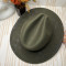  Sunflower Fedora - Olive Green